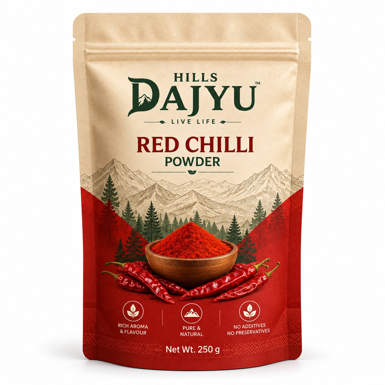 Red Chilli Powder (Pack/Pouch)