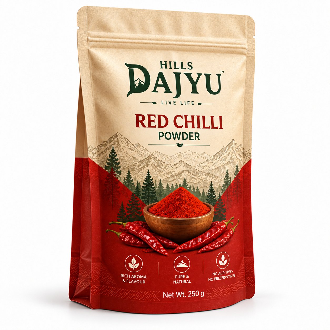 Red Chilli Powder (Pack/Pouch) - Image 2
