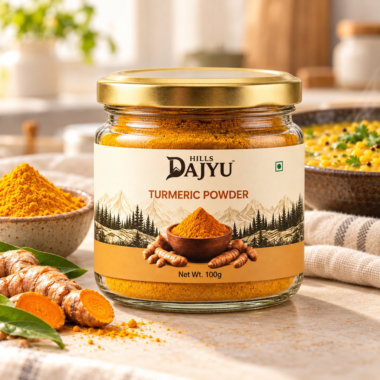 Haldi (Turmeric Powder) (Jar) - Image 3